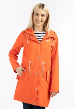 Schmuddelwedda ParkaOrangerot Donna Cappotti WD221U0K5-H12