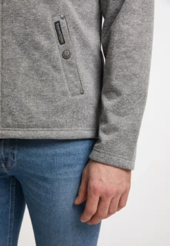 Schmuddelwedda Philon - Giacca In Pile - Grau Melange -Schmuddelwedda 6e7b3a488e0e4f19938dea8f51419f49