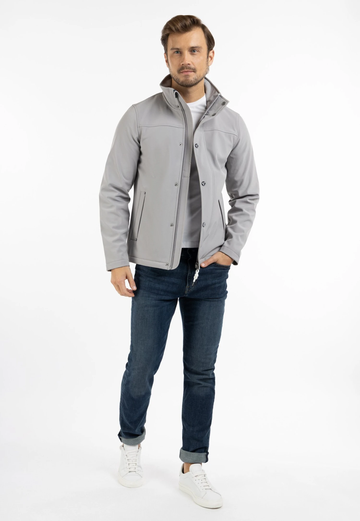 Schmuddelwedda AshdownImpermeabileGrau Uomo Giacche WD222T09Q-C12 2 Schmuddelwedda AshdownImpermeabileGrau Uomo Giacche WD222T09Q-C12 - immagine 2