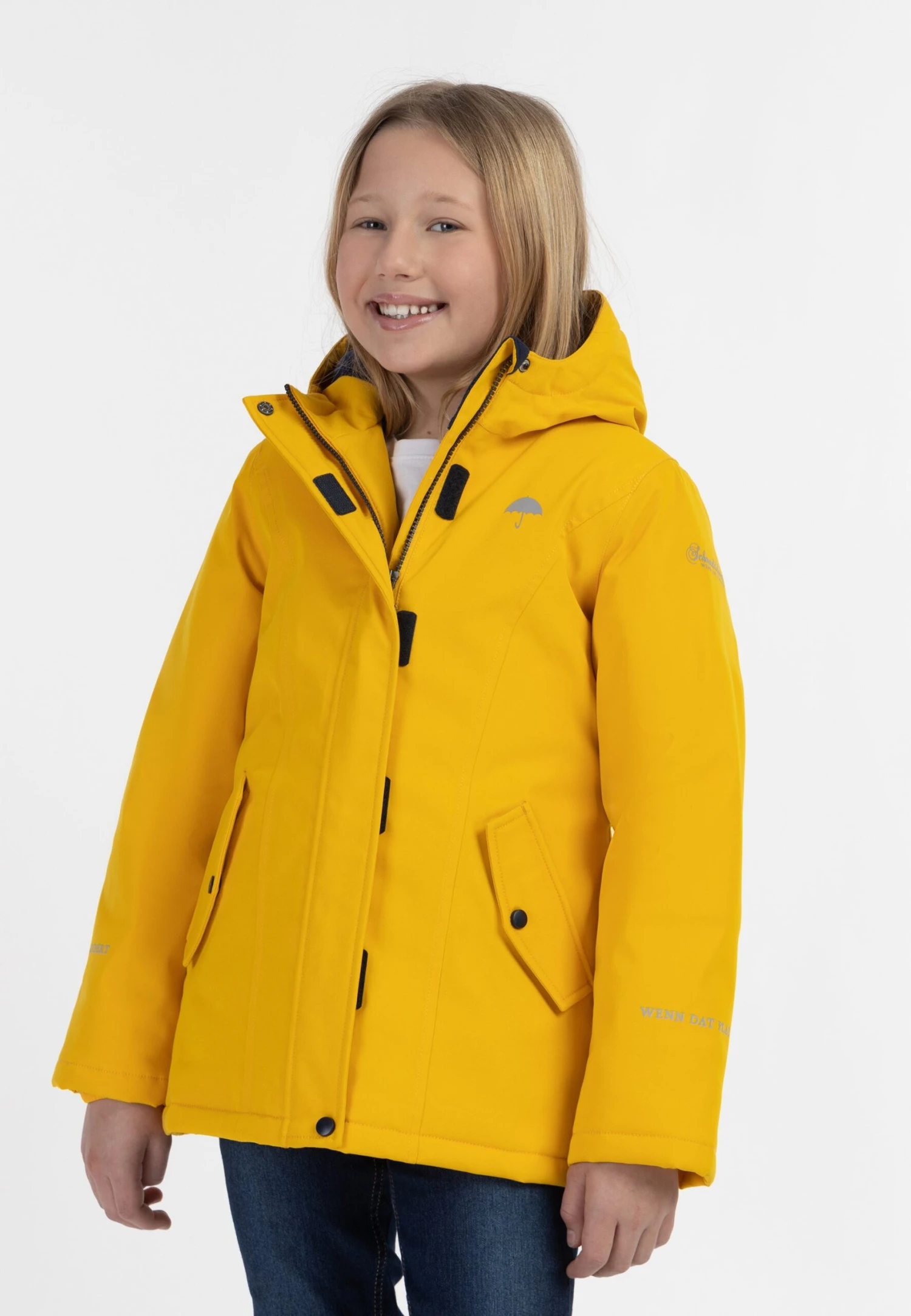Schmuddelwedda Giacca InvernaleDonkergeel Bambini Abbigliamento Outwear WD223L008-E11 2 Schmuddelwedda Giacca InvernaleDonkergeel Bambini Abbigliamento Outwear WD223L008-E11 - immagine 2