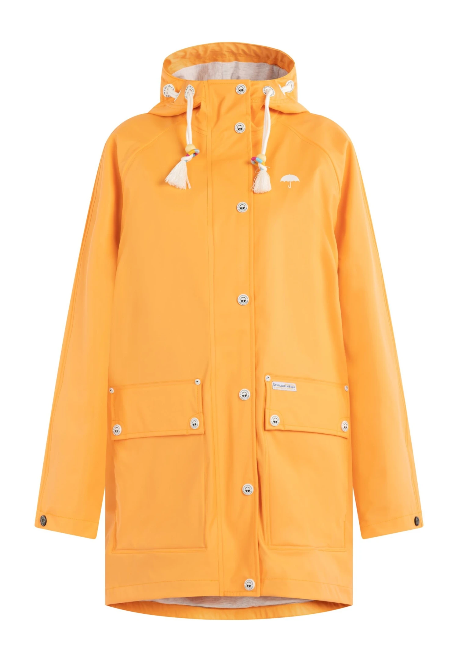 Schmuddelwedda ImpermeabilePastellorange Donna Cappotti WD221U0OI-H12 3 Schmuddelwedda ImpermeabilePastellorange Donna Cappotti WD221U0OI-H12 - immagine 3