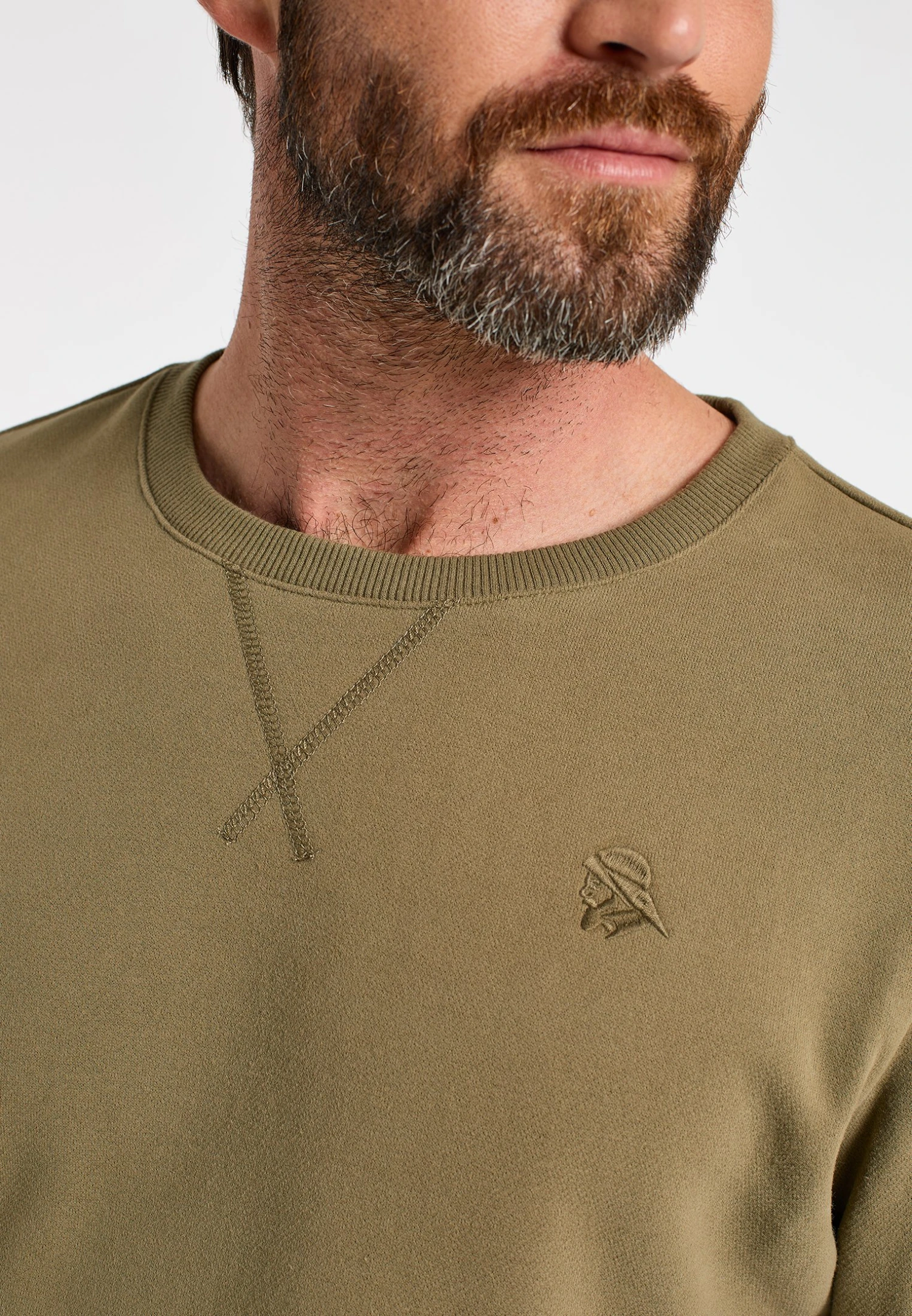 Schmuddelwedda FelpaOliv Uomo Maglieria E Felpe WD222S02Z-N11 4 Schmuddelwedda FelpaOliv Uomo Maglieria E Felpe WD222S02Z-N11 - immagine 4