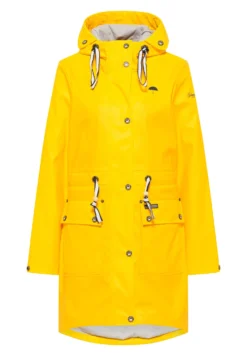 Schmuddelwedda Regen IncusParkaSonnengelb Hellgrau Melange Donna Giacche E Blazer WD221U0RI-E14 -Schmuddelwedda 770d03e17f054bc58699784e652551f3