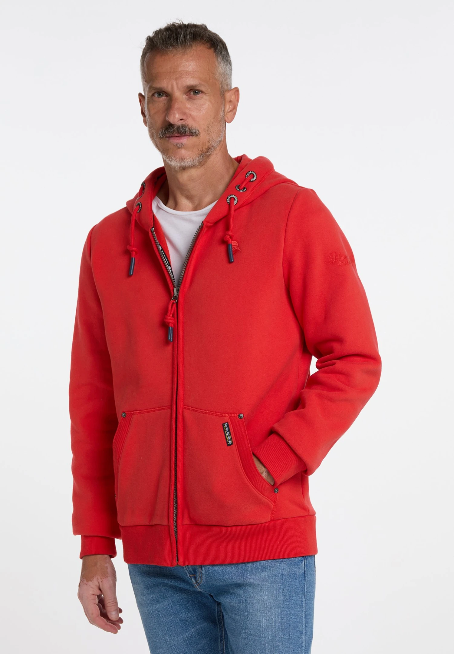 Schmuddelwedda Felpa Con ZipRot Uomo Maglieria E Felpe WD222S02H-G11 1 Schmuddelwedda Felpa Con ZipRot Uomo Maglieria E Felpe WD222S02H-G11