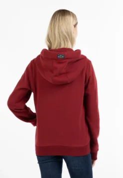 Schmuddelwedda YasannaFelpa Con ZipDunkelrot Donna Felpe WD221J07R-G11 -Schmuddelwedda 78644ff53fa341cdadb5e7162e3c8469 scaled