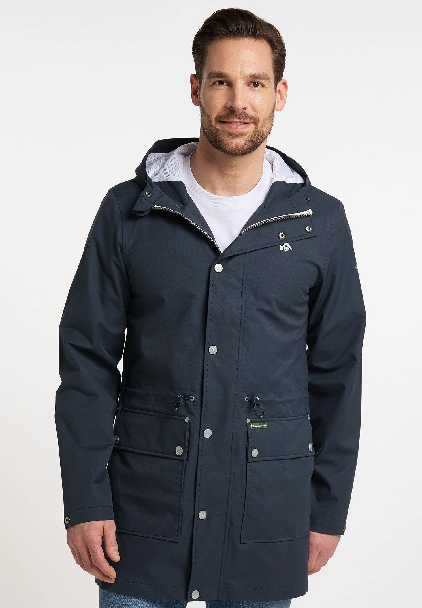 Schmuddelwedda Parka - Marine 1 Schmuddelwedda Parka - Marine