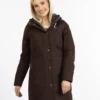 Schmuddelwedda Cappotto InvernaleDunkelbraun Donna Cappotti WD221U0OS-O11