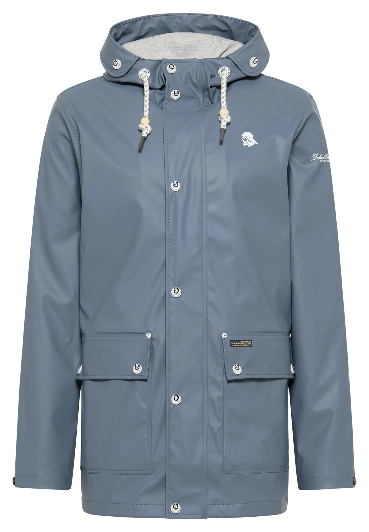 Schmuddelwedda ImpermeabileBlaugrau Uomo Giacche WD222T08R-K16 5 Schmuddelwedda ImpermeabileBlaugrau Uomo Giacche WD222T08R-K16 - immagine 5