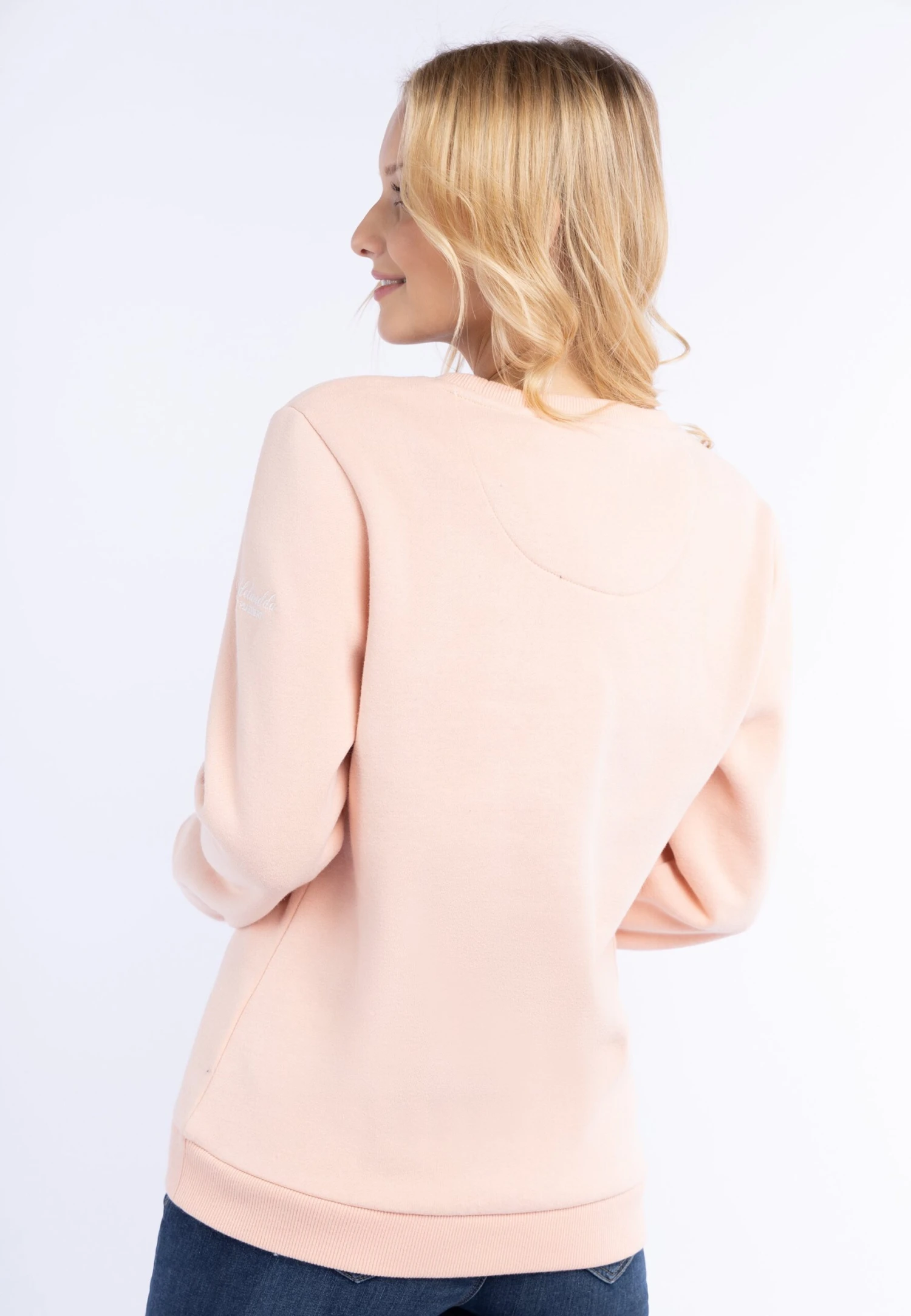 Schmuddelwedda Felpa - Pastel Peach 3 Schmuddelwedda Felpa - Pastel Peach - immagine 3