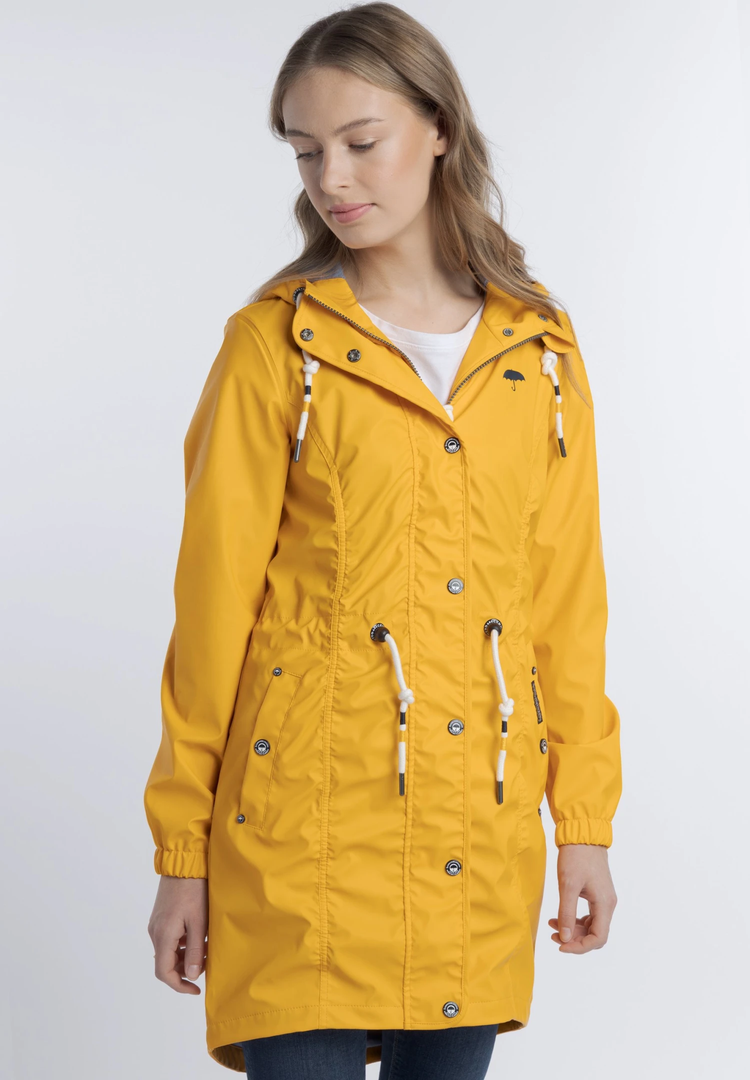 Schmuddelwedda IncusImpermeabileSonnengelb/Marine/Melange Donna Giacche E Blazer WD221U0RM-E15 1 Schmuddelwedda IncusImpermeabileSonnengelb/Marine/Melange Donna Giacche E Blazer WD221U0RM-E15