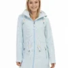 Schmuddelwedda Kawai - Cappotto Invernale - Eisblau Melange