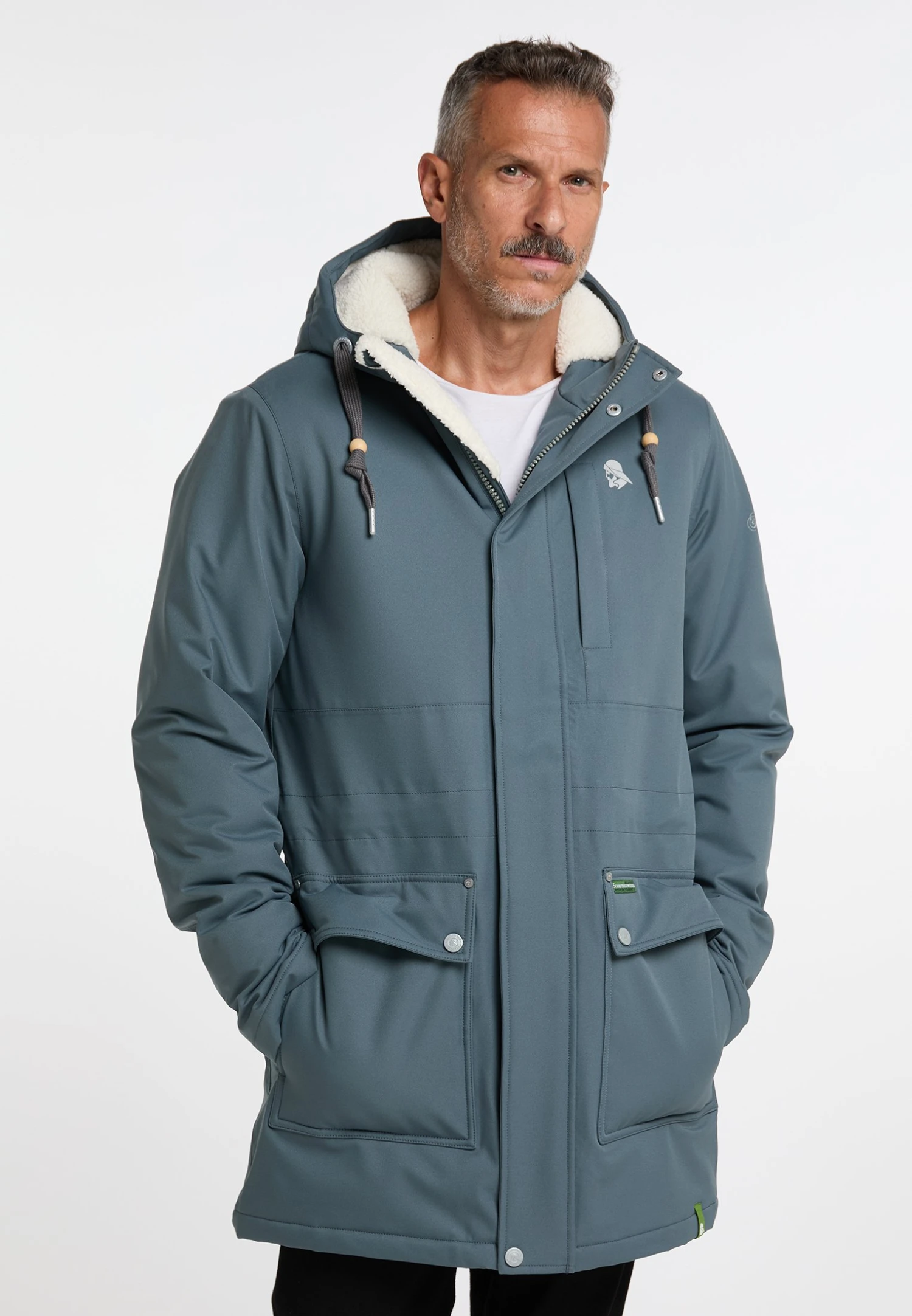 Schmuddelwedda Cappotto Invernale - Blaugrau 1 Schmuddelwedda Cappotto Invernale - Blaugrau