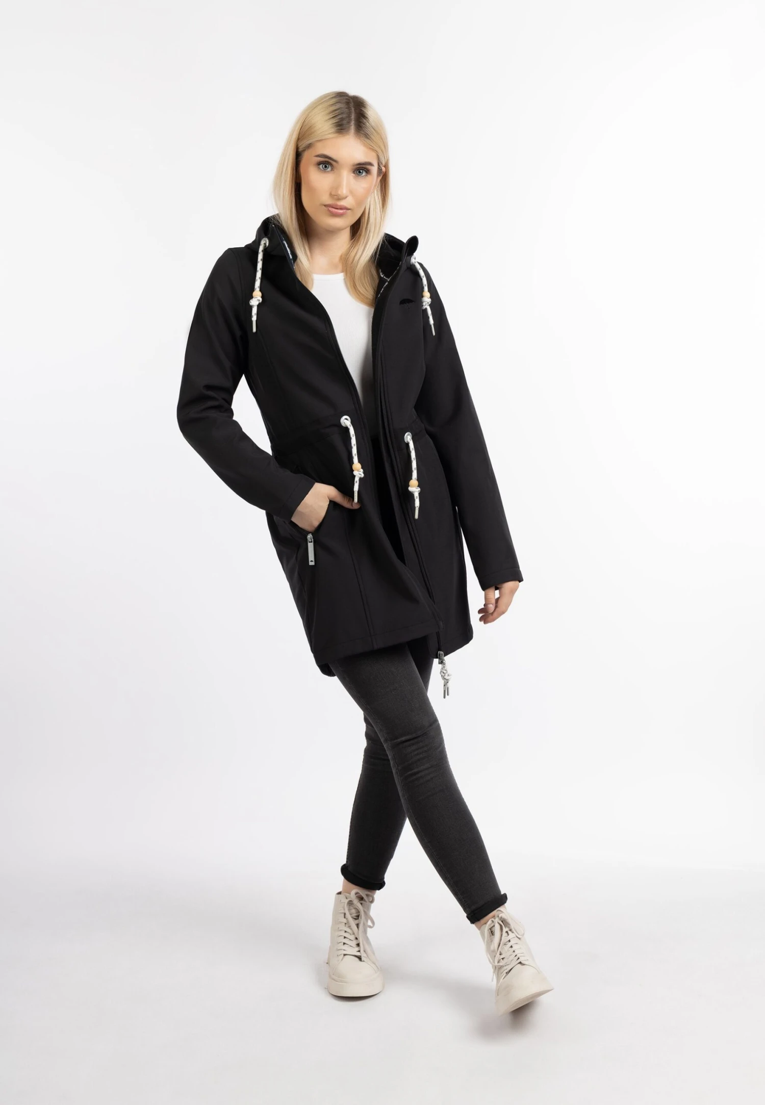 Schmuddelwedda Chancery - Parka - Schwarz 2 Schmuddelwedda Chancery - Parka - Schwarz - immagine 2