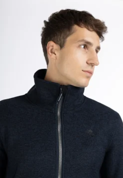 Schmuddelwedda Giacca In Pile - Marine Melange -Schmuddelwedda 8a7e426620374079aa6e796ab86cee63 scaled