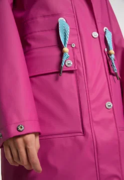 Schmuddelwedda Regen IncusParkaFuchsia Pink Donna Cappotti WD221U0RI-J13 -Schmuddelwedda 8b8413b0682840599eb14965b697d0b7