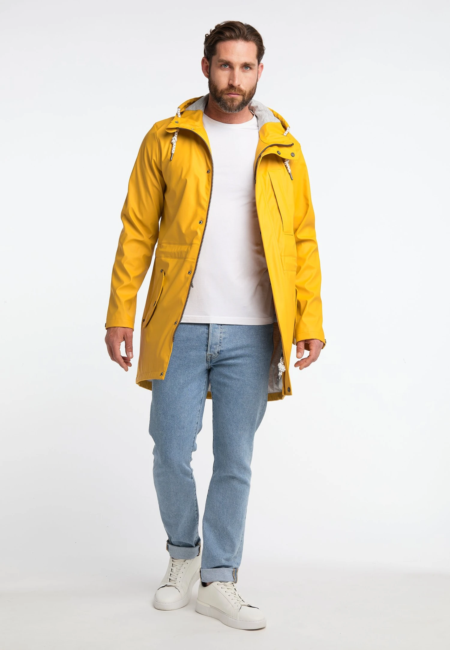 Schmuddelwedda Incus - Parka - Senf 2 Schmuddelwedda Incus - Parka - Senf - immagine 2