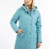 Schmuddelwedda Cappotto InvernaleEisblau Donna Cappotti WD221U0OS-K13