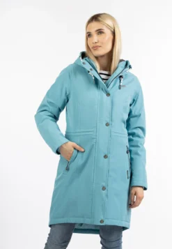 Schmuddelwedda Cappotto InvernaleEisblau Donna Cappotti WD221U0OS-K13