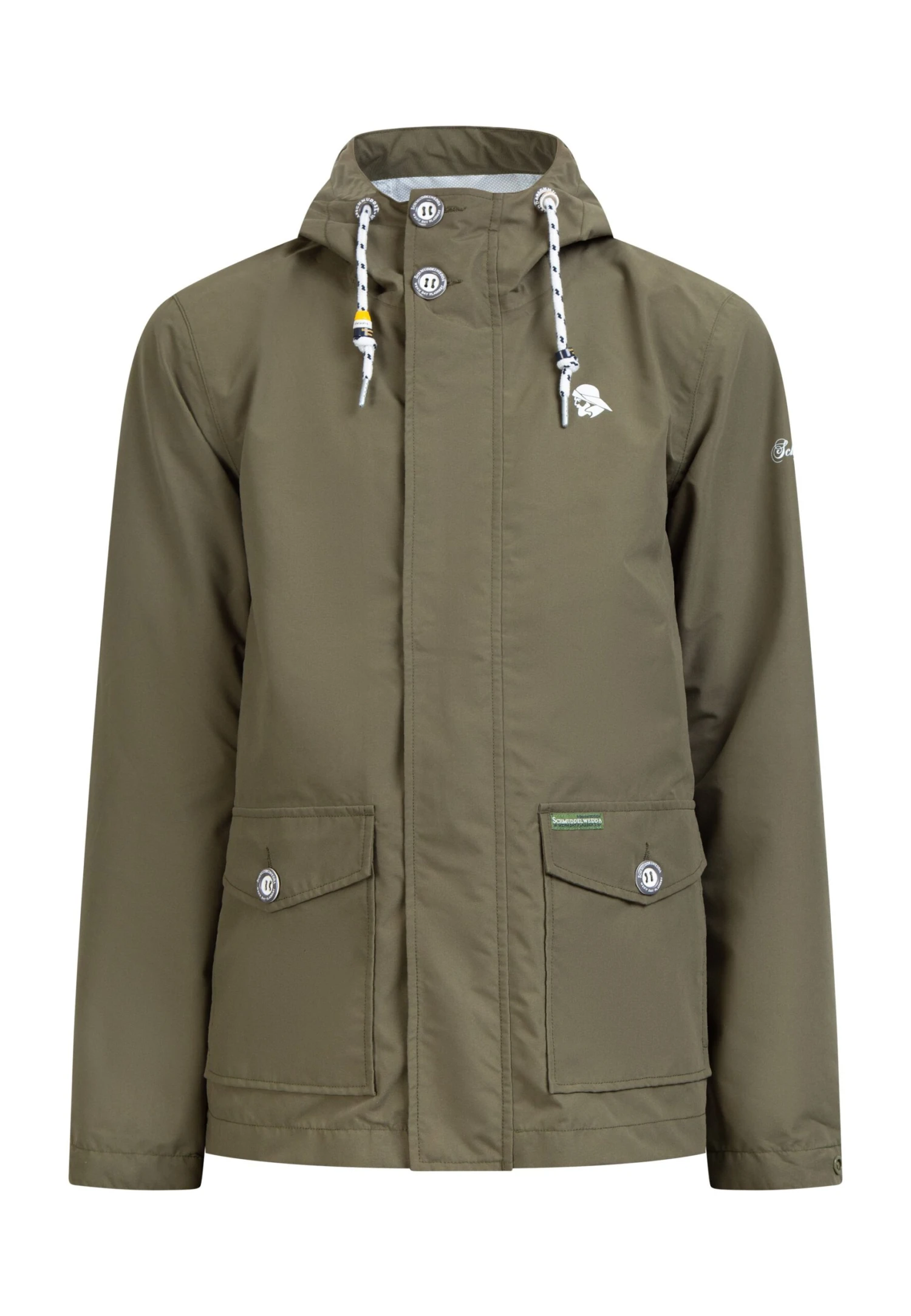 Schmuddelwedda Bridgeport - Impermeabile - Militäroliv 5 Schmuddelwedda Bridgeport - Impermeabile - Militäroliv - immagine 5