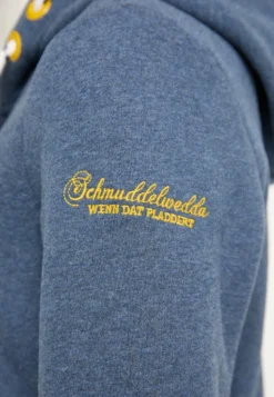 Schmuddelwedda YasannaFelpa Con ZipMarine Melange Donna Felpe WD221J07R-K13 -Schmuddelwedda 94c231942aac4a5cabd9ef2c80120c15