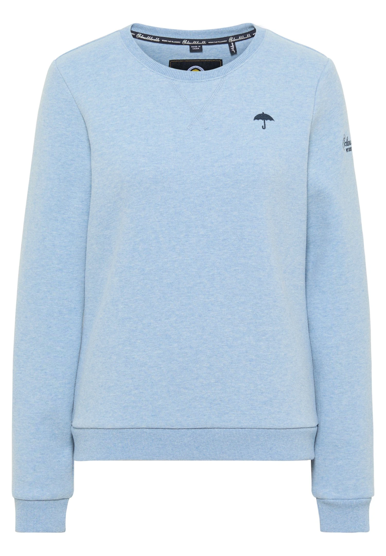 Schmuddelwedda FelpaHellblau Melange Donna Felpe WD221J04Y-K14 5 Schmuddelwedda FelpaHellblau Melange Donna Felpe WD221J04Y-K14 - immagine 5