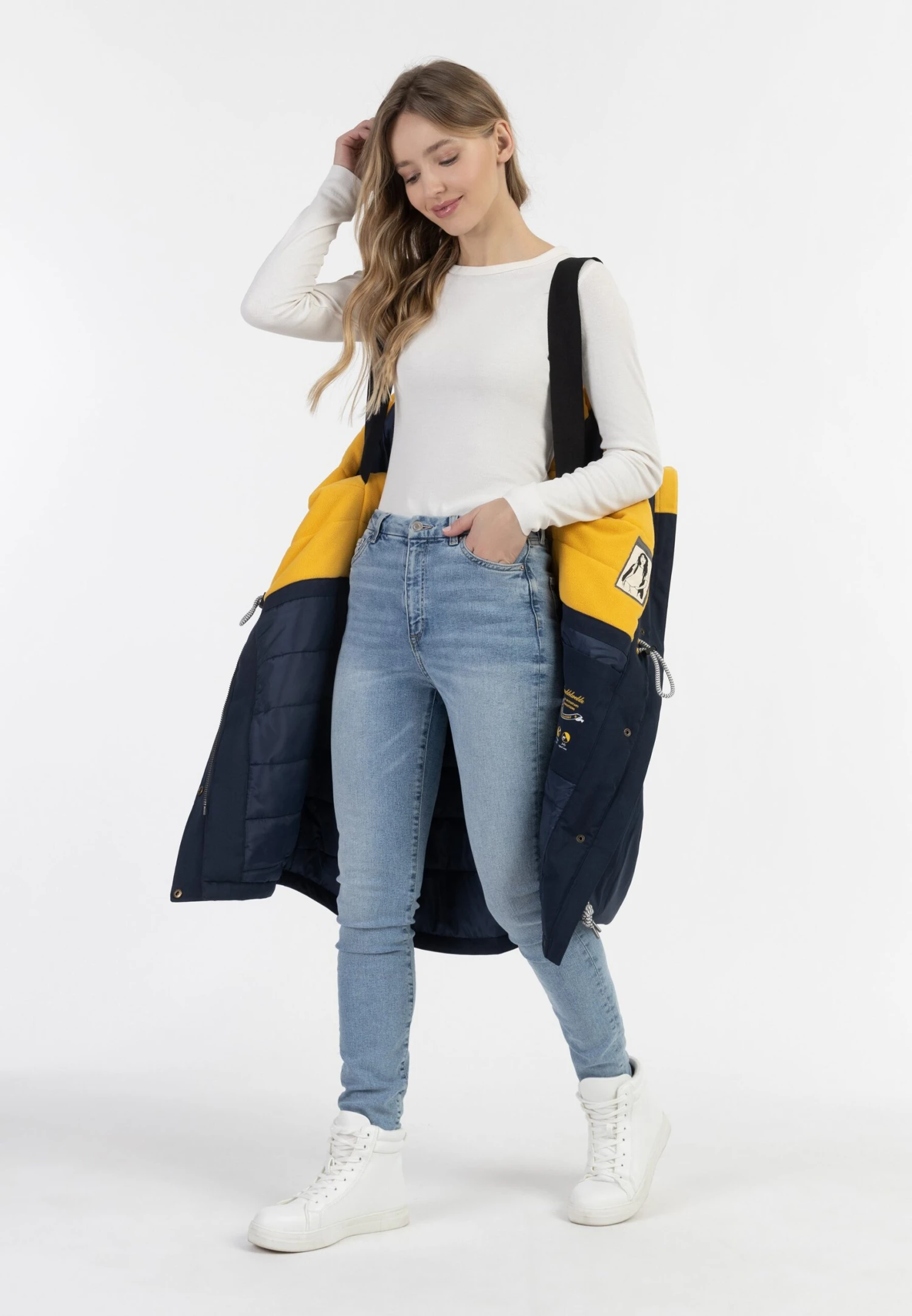 Schmuddelwedda Penninsula - Parka - Marine 5 Schmuddelwedda Penninsula - Parka - Marine - immagine 5