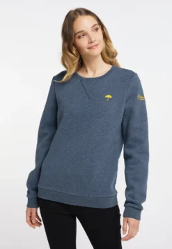 Schmuddelwedda FelpaMarine Melange Donna Felpe WD221J04Y-K15