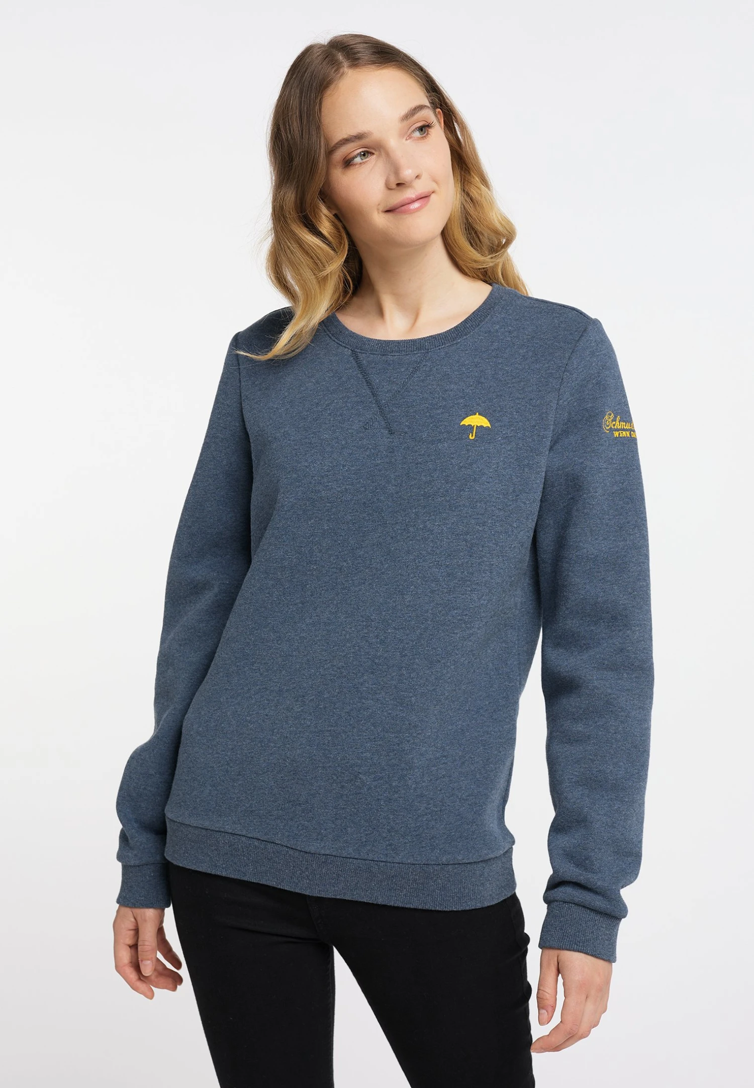 Schmuddelwedda FelpaMarine Melange Donna Felpe WD221J04Y-K15 1 Schmuddelwedda FelpaMarine Melange Donna Felpe WD221J04Y-K15