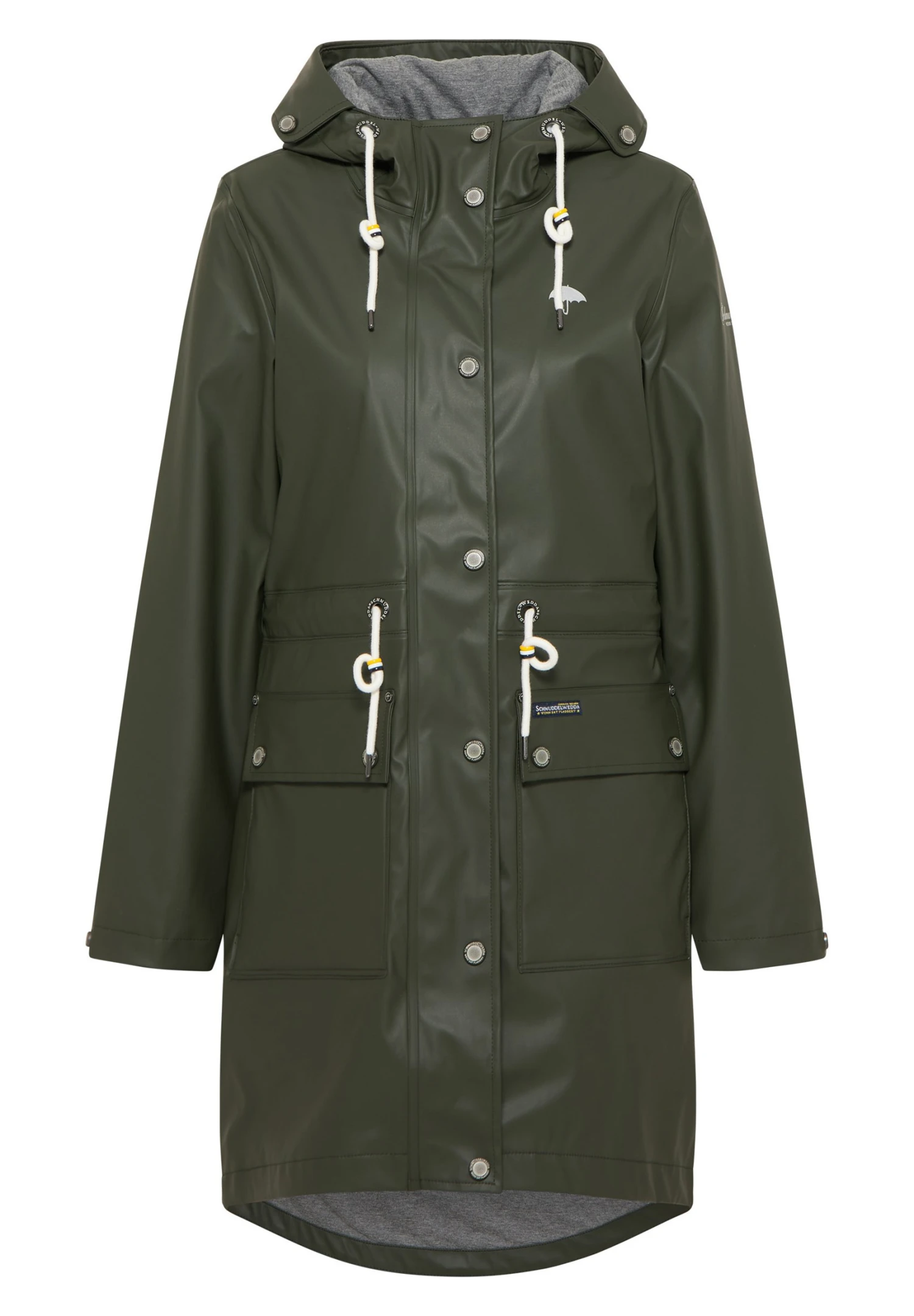 Schmuddelwedda Regen Incus - Parka - Dunkeloliv 5 Schmuddelwedda Regen Incus - Parka - Dunkeloliv - immagine 5