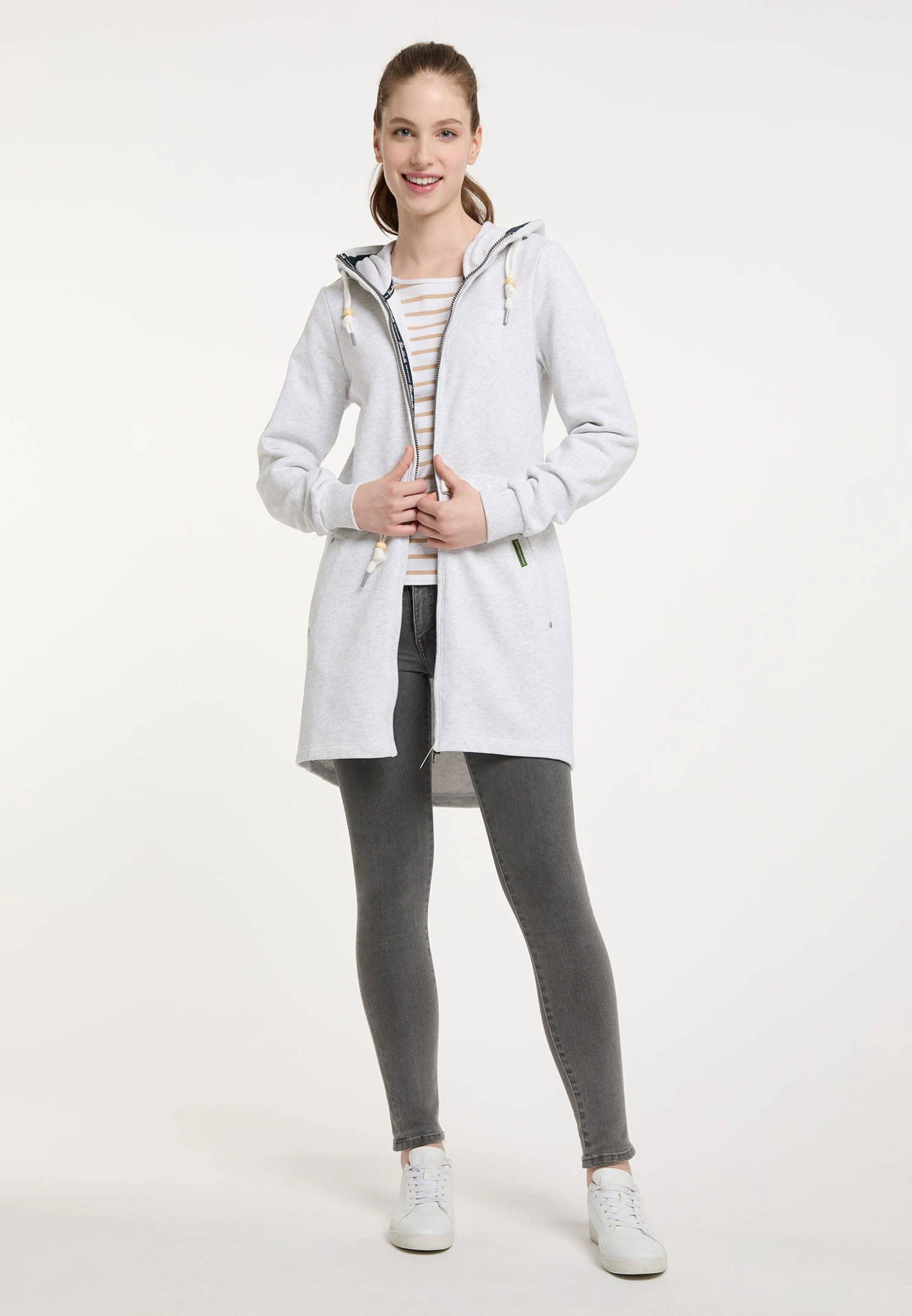 Schmuddelwedda ParkaWollweiss Melange Donna Cappotti WD221U0OA-A11 2 Schmuddelwedda ParkaWollweiss Melange Donna Cappotti WD221U0OA-A11 - immagine 2