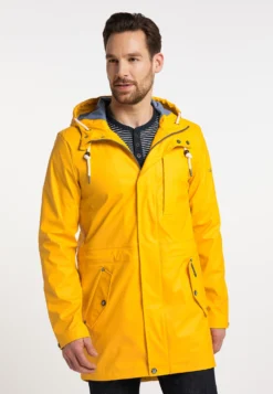 Schmuddelwedda IncusParkaSonnengelb Marine Melange Uomo Cappotti WD222T0B1-E13