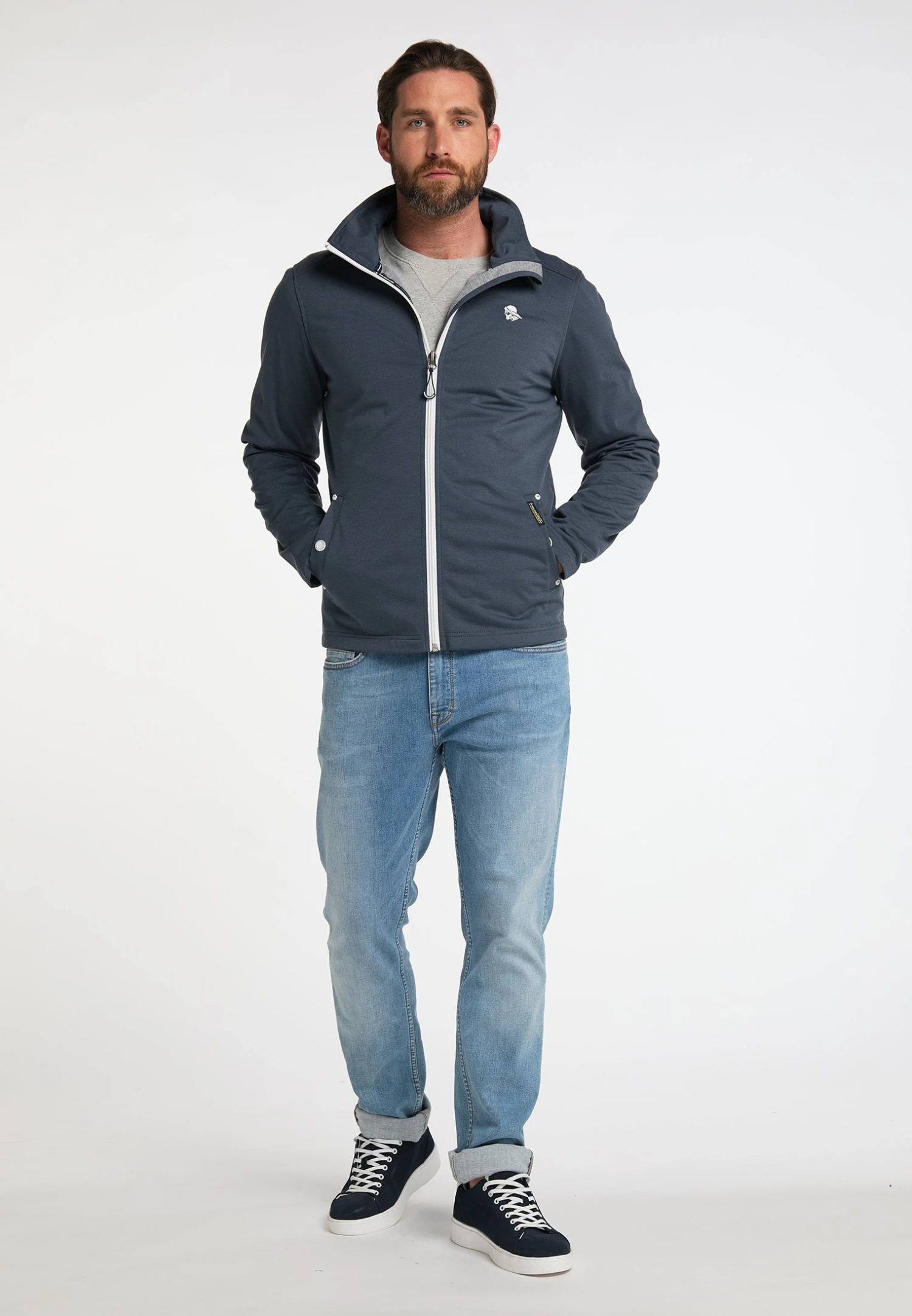 Schmuddelwedda Funktions KawaiGiacca OutdoorRauchmarine Uomo Giacche WD222T0B7-K11 2 Schmuddelwedda Funktions KawaiGiacca OutdoorRauchmarine Uomo Giacche WD222T0B7-K11 - immagine 2