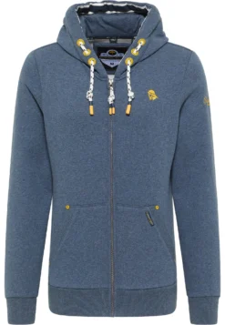 Schmuddelwedda Felpa Con ZipMarine Melange Uomo Maglieria E Felpe WD222S02H-K15 -Schmuddelwedda a4bb5c9f746f44adb4ebe305891991db