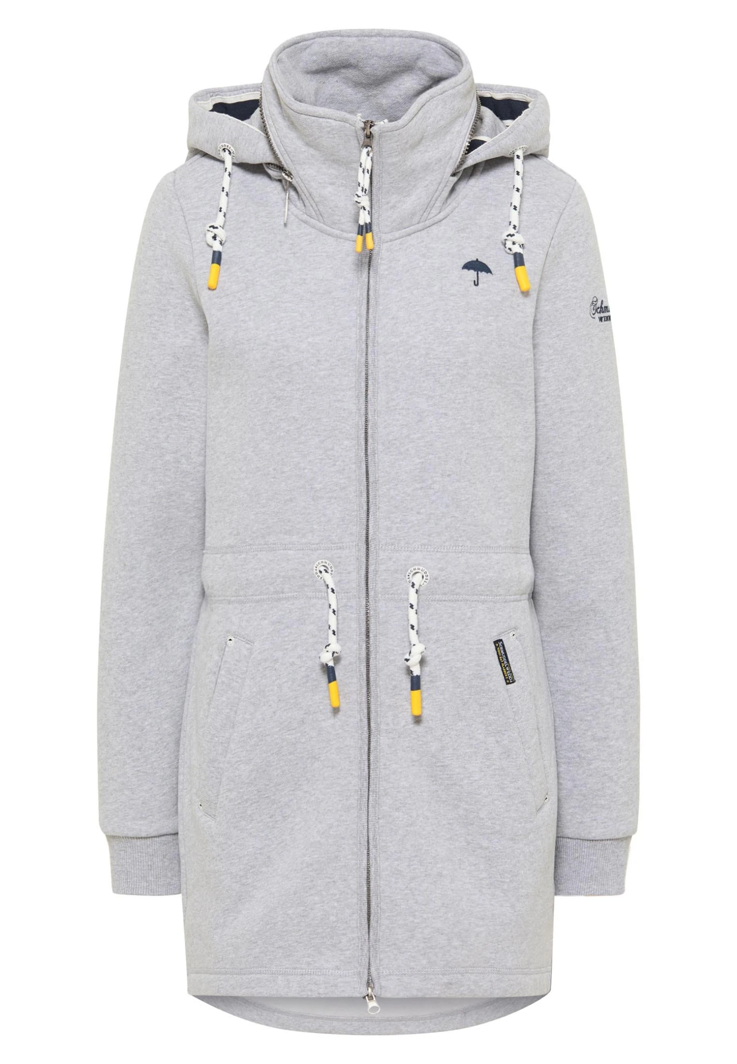 Schmuddelwedda ParkaHellgrau Melange Donna Cappotti WD221U0ID-C13 5 Schmuddelwedda ParkaHellgrau Melange Donna Cappotti WD221U0ID-C13 - immagine 5