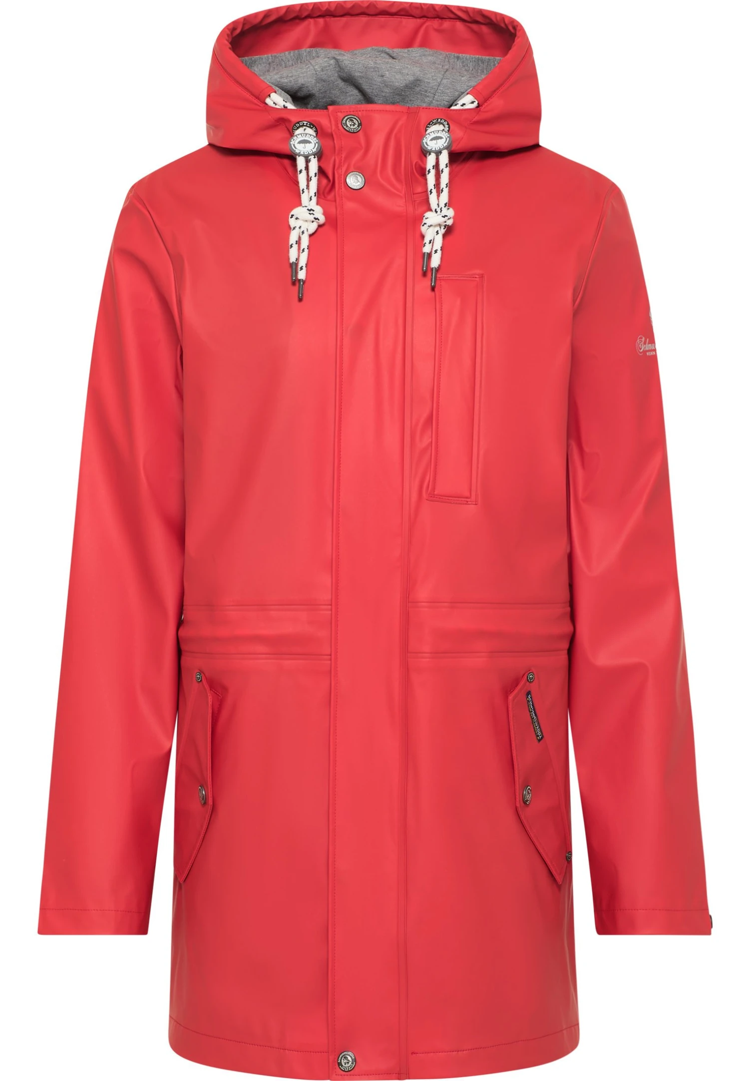 Schmuddelwedda BridgeportParkaRed Uomo Cappotti WD222T09V-G11 5 Schmuddelwedda BridgeportParkaRed Uomo Cappotti WD222T09V-G11 - immagine 5