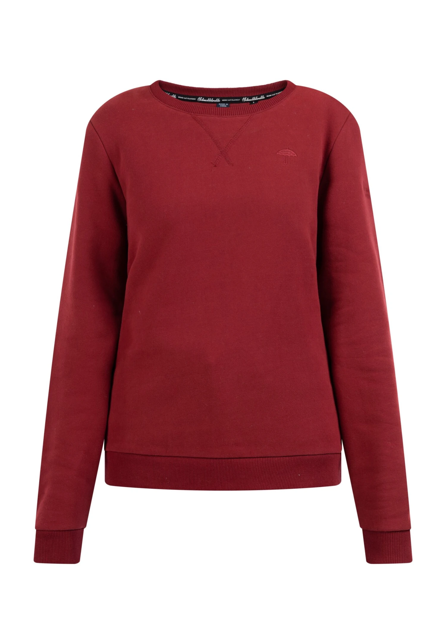 Schmuddelwedda Felpa - Dunkelrot 5 Schmuddelwedda Felpa - Dunkelrot - immagine 5