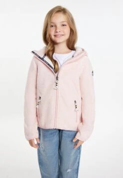 Schmuddelwedda Mit TeddyGiacca In PilePastellrosa Melange Bambini Abbigliamento Outwear WD223K001-J11