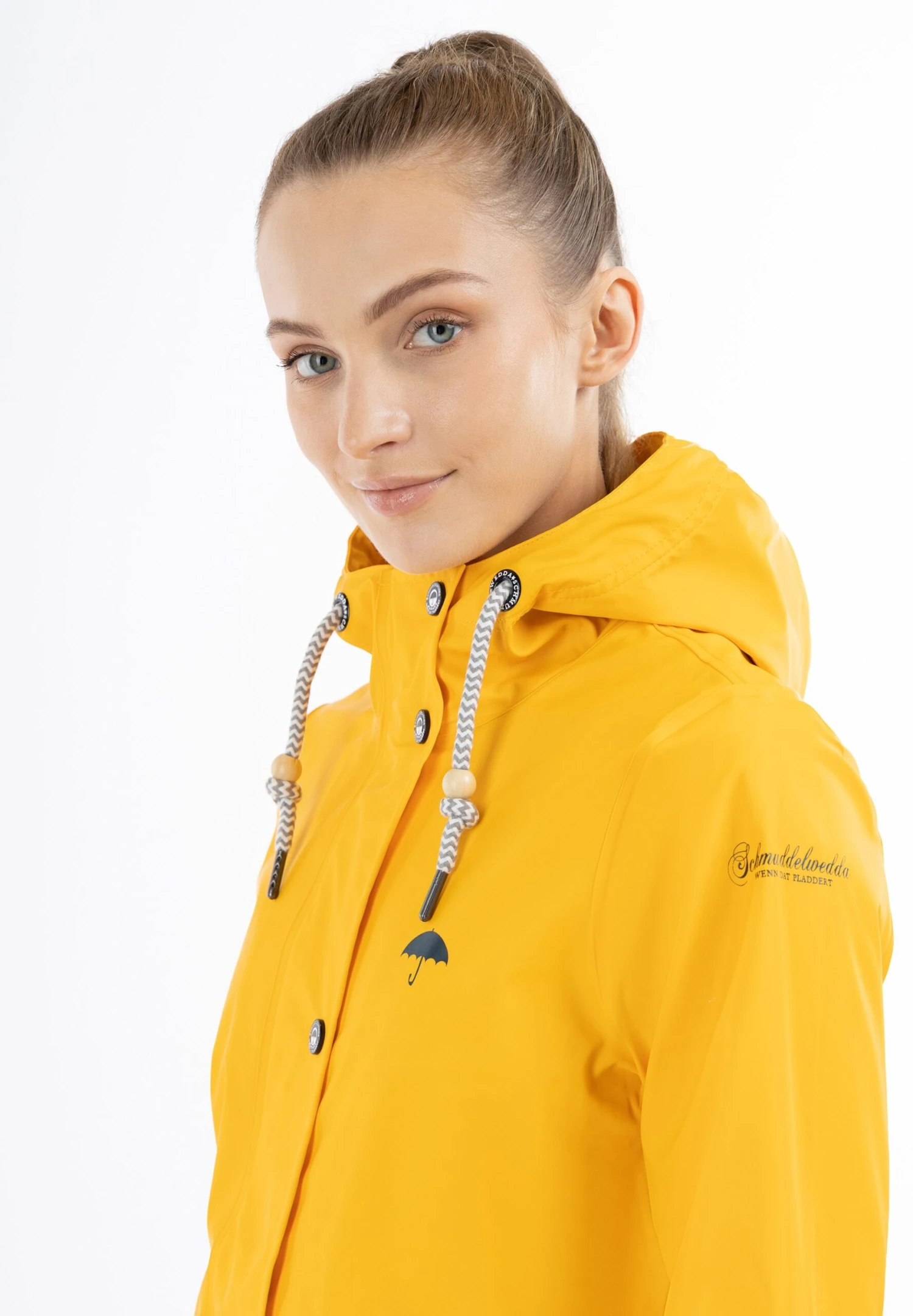 Schmuddelwedda RegenImpermeabileSunny Yellow Donna Cappotti WD221U0K4-E16 4 Schmuddelwedda RegenImpermeabileSunny Yellow Donna Cappotti WD221U0K4-E16 - immagine 4