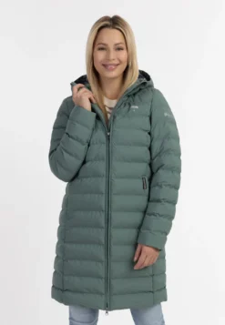 Schmuddelwedda Funktionaler NootkiCappotto InvernaleBlattgrün Donna Cappotti WD221U0SA-M11