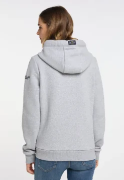 Schmuddelwedda YasannaFelpa Con ZipHellgrau Melange Donna Felpe WD221J07R-C12 -Schmuddelwedda aced53cae8a34511a16f5fe2d865ed6d