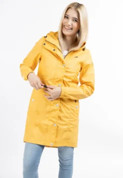 Schmuddelwedda RegenParkaHoney Yellow Donna Cappotti WD221U0OJ-E12