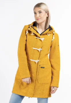 Schmuddelwedda StrickfleeceCappotto CortoSenf Melange Donna Cappotti WD221U0OW-E11