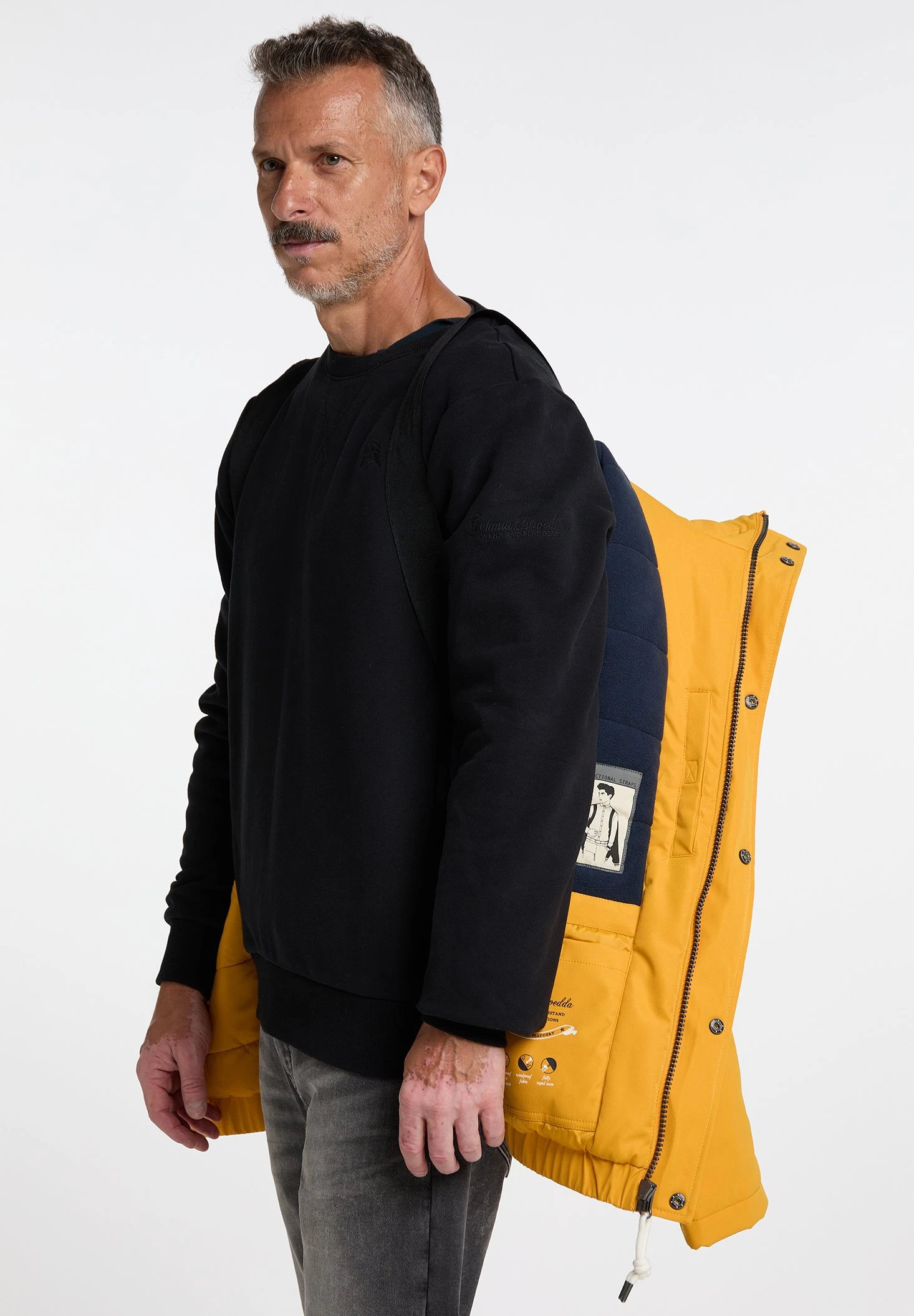 Schmuddelwedda RalstonGiacca InvernaleSenf Uomo Giacche WD222T0B2-E11 4 Schmuddelwedda RalstonGiacca InvernaleSenf Uomo Giacche WD222T0B2-E11 - immagine 4