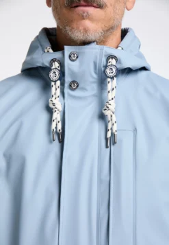 Schmuddelwedda Bridgeport - Parka - Light Blue -Schmuddelwedda b95ad322af9649369fdece051822a0d8