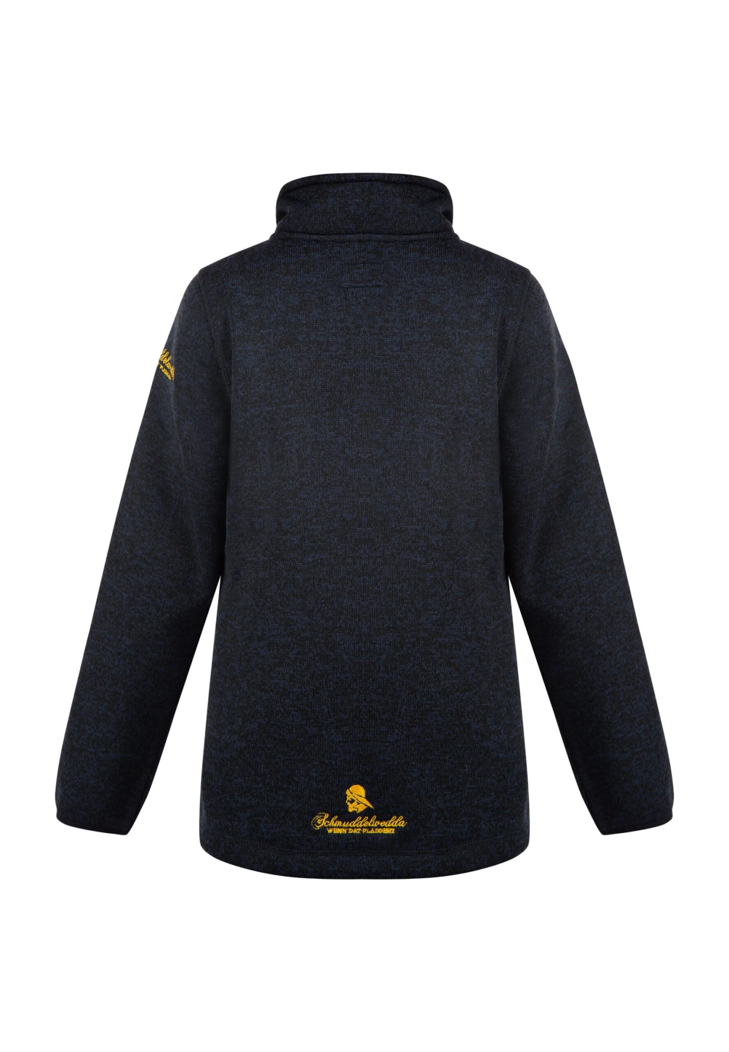 Schmuddelwedda Für FraullyCardiganMarine Melange Bambini Pullover & Cardigan WD224J002-K11 6 Schmuddelwedda Für FraullyCardiganMarine Melange Bambini Pullover & Cardigan WD224J002-K11 - immagine 6