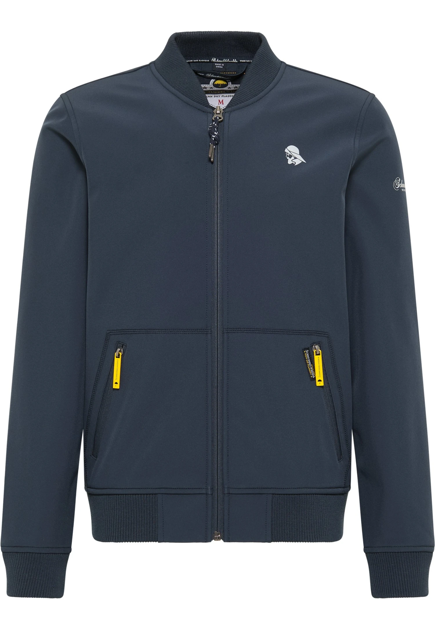 Schmuddelwedda Giubbotto Bomber - Marine Schwarz 5 Schmuddelwedda Giubbotto Bomber - Marine Schwarz - immagine 5