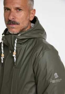 Schmuddelwedda BridgeportParkaOliv Uomo Cappotti WD222T09V-N11 -Schmuddelwedda be366caf1fc145d49af57549fb3f073f