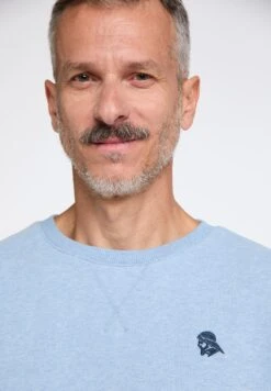 Schmuddelwedda FelpaHellblau Melange Uomo Maglieria E Felpe WD222S02Z-K13 -Schmuddelwedda be5b5bfbfff04be09ab9f528031ebd64