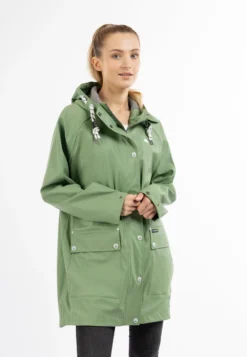 Schmuddelwedda ImpermeabileJade Green Donna Cappotti WD221U0OI-N11