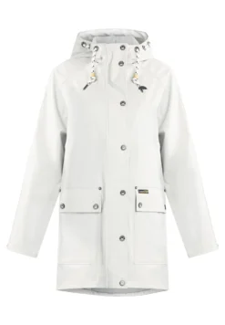 Schmuddelwedda ImpermeabileGrauweiss Donna Cappotti WD221U0OI-C12 -Schmuddelwedda c4f60d2bec714136adcec18c1f25ab59 scaled